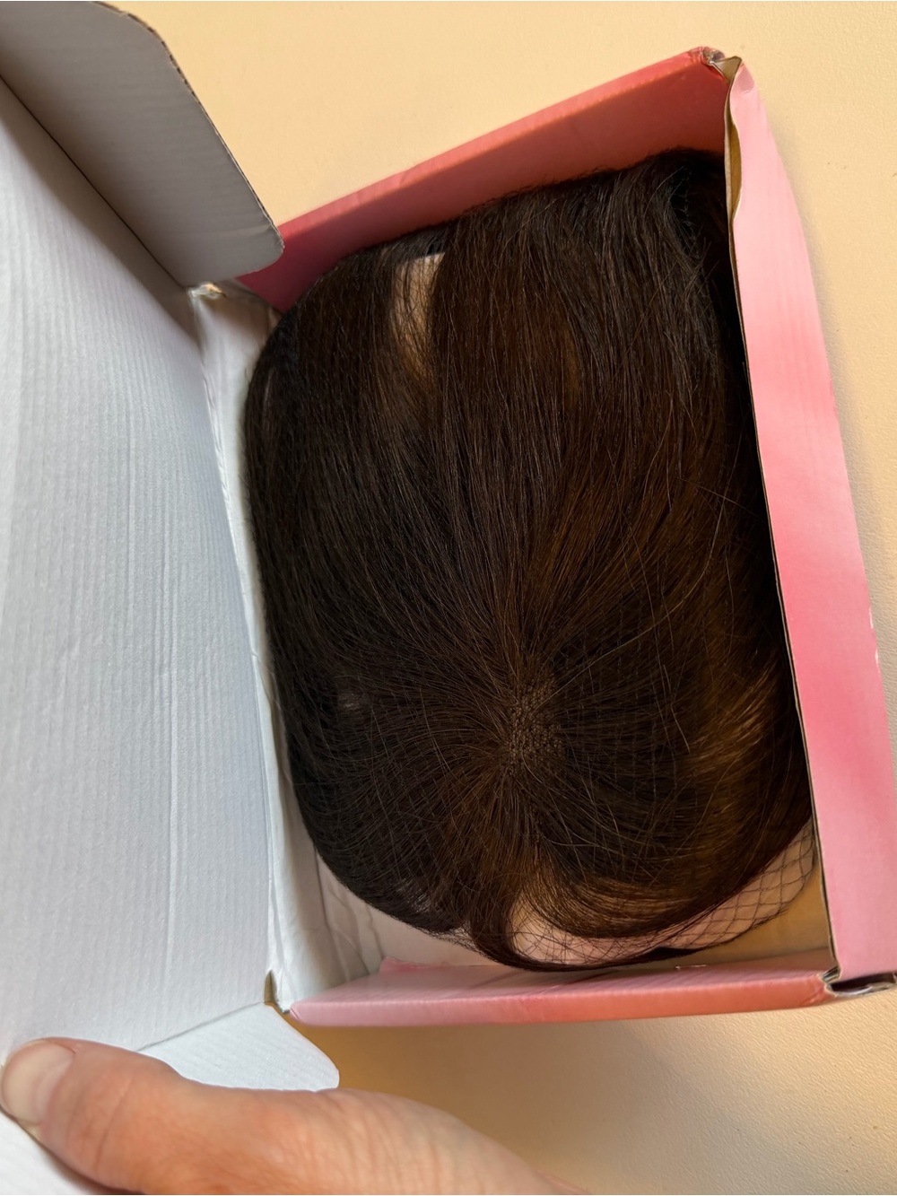 Human hair Velcro Clip on Bangs Hair for Women